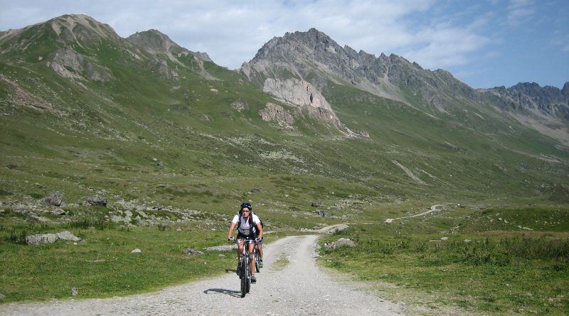 Tour mit Mountain-Bike